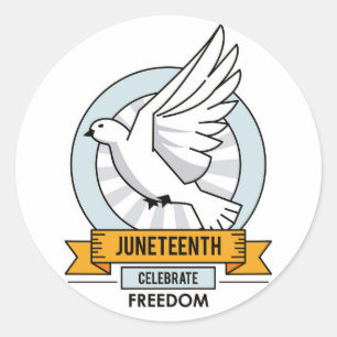 Juneteenth  square sticker