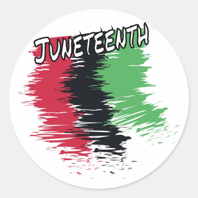Juneteenth Sticker (Front)