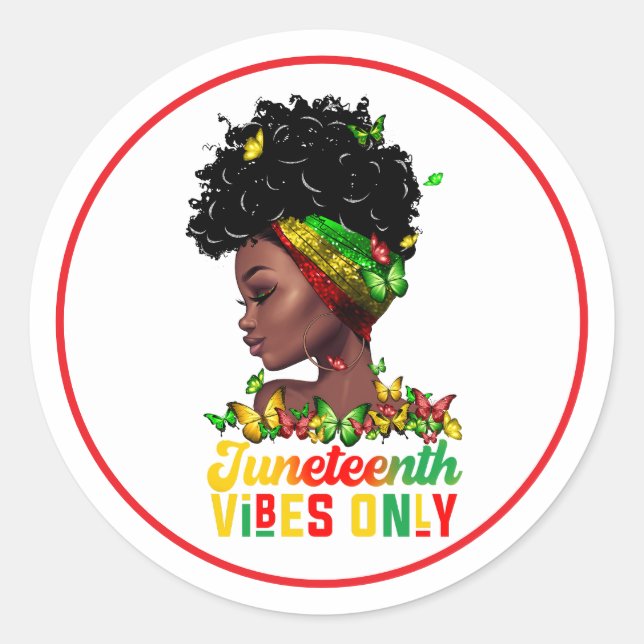 Juneteenth Stickers (Front)