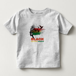 Juneteenth Tree African Root Proud Black History Toddler T-Shirt