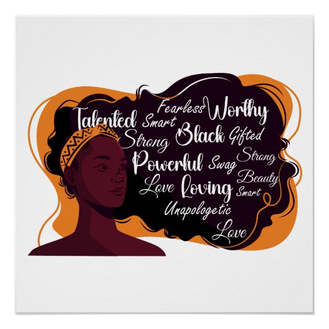 Juneteenth tshirt| Black History tee | Black Woman Poster (Front)