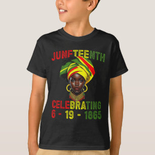 Juneteenth Usa African American Melanin Black Hist T-Shirt