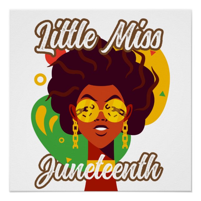 Juneteenth women Shirt, Juneteenth 1865 Poster (Front)