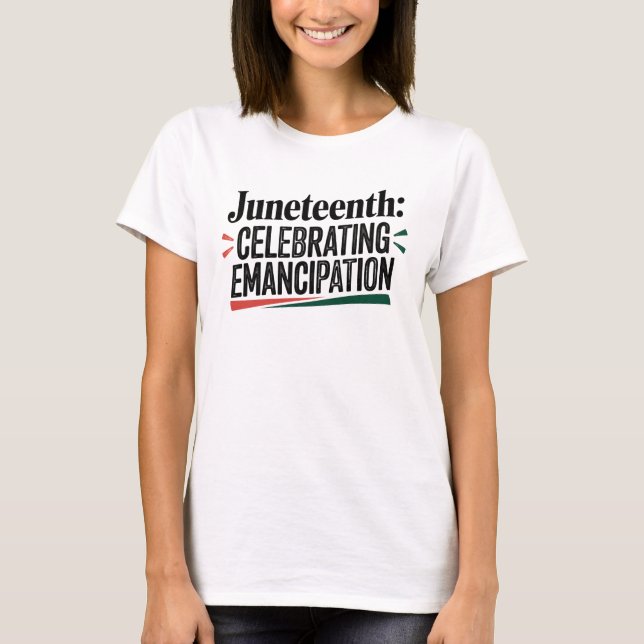 juneteenth womens T-Shirt (Front)