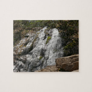 Juney Whank Falls at Smoky Mountains Jigsaw Puzzle