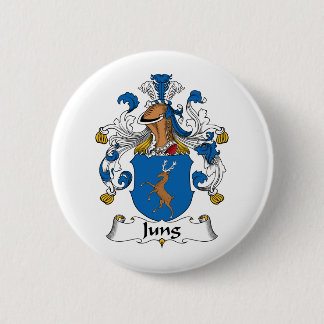 Jung Family Crest 6 Cm Round Badge