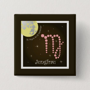 Jungfrau 23. August bis 23. September Buttons