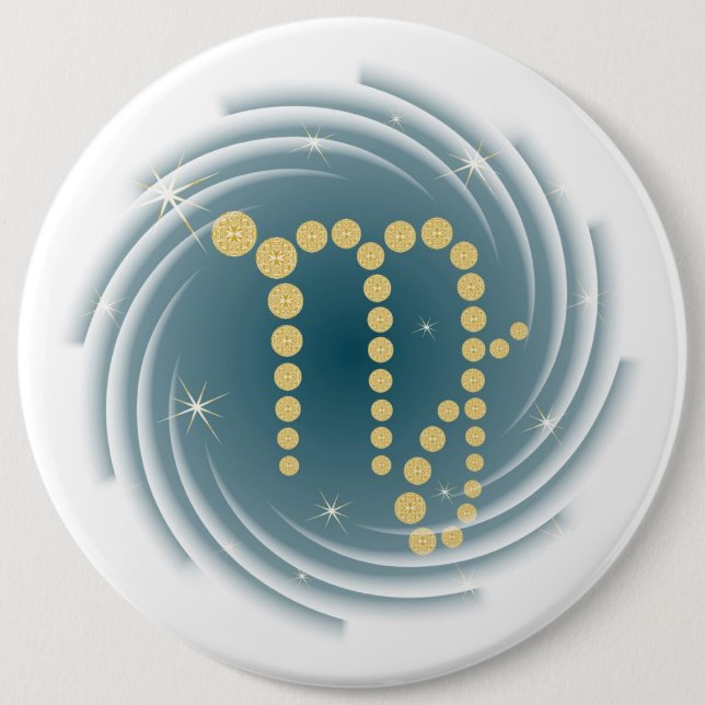 Jungfrau 23. August bis 23. September Buttons (Front)