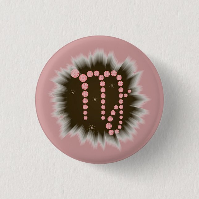 Jungfrau 23. August bis 23. September Buttons (Front)