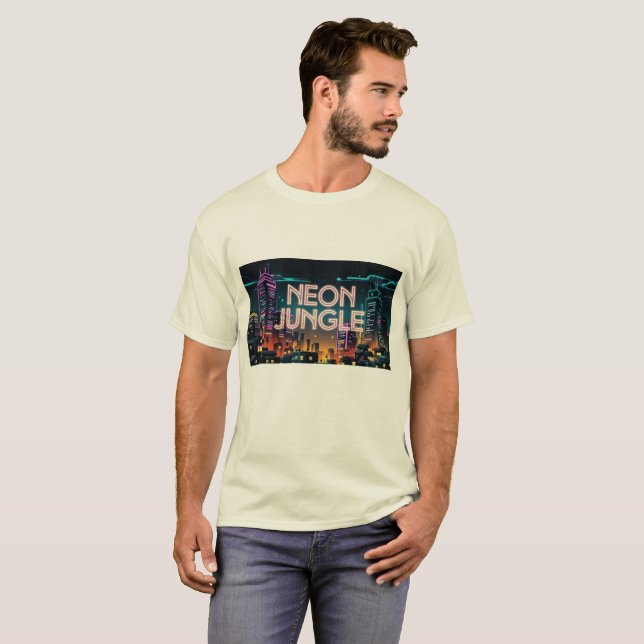 Jungla de Neon t-shirt (Front Full)