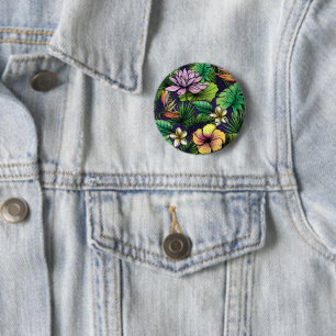 Jungle 6 Cm Round Badge