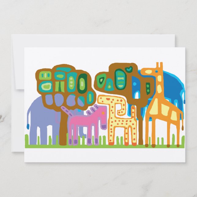 Jungle animals (Front)