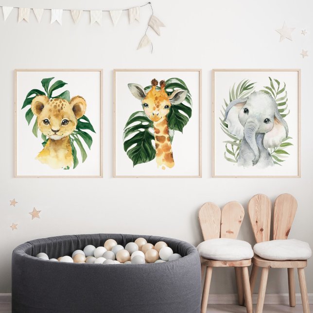 Jungle Animals, Safari Animals, Palm Leaves (Creator Uploaded)
