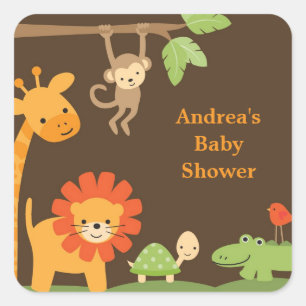 Jungle Animals Stickers