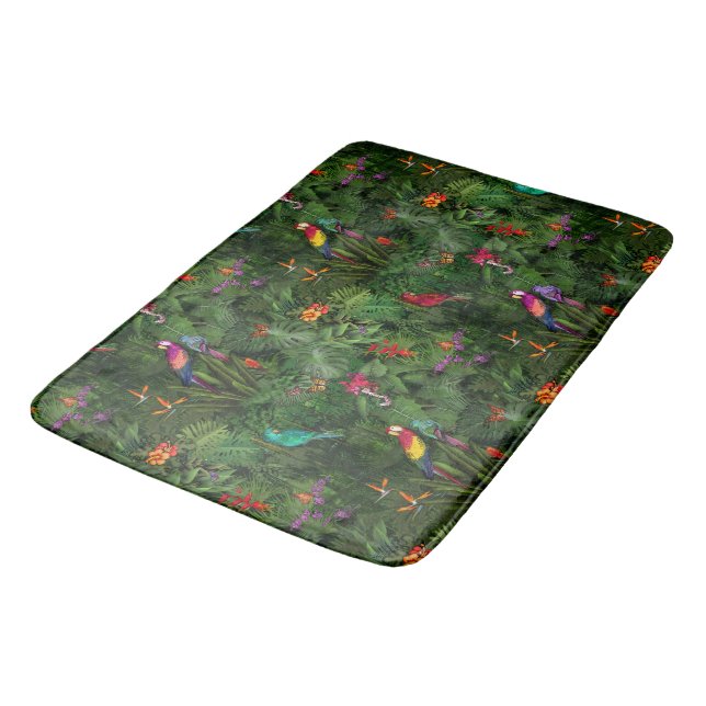 Jungle Bath Mat (Angled)