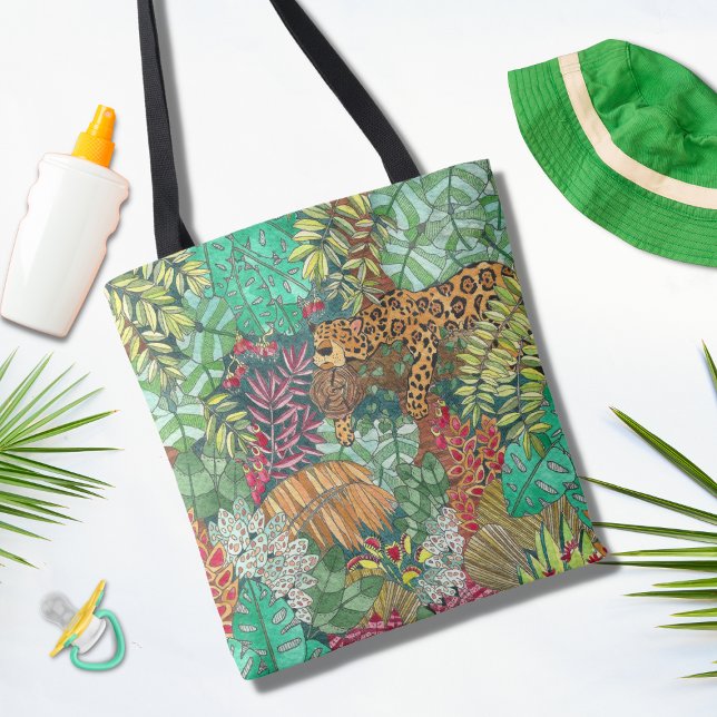 Jungle Big Cat Diaper Baby Tote Bag (Creator Uploaded)