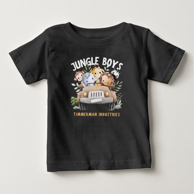Jungle boys baby T-Shirt (Front)
