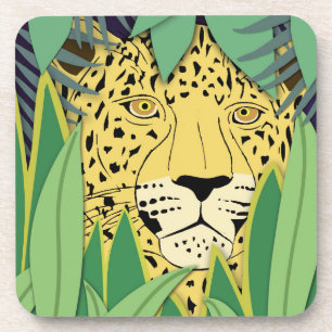 Jungle Cat #4 Coaster