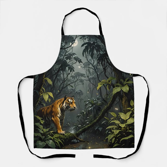 Jungle Cat  Apron (Front)