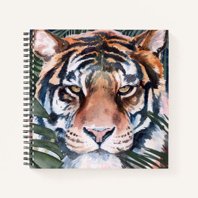 Jungle Cat - Tiger Notebook (Front)