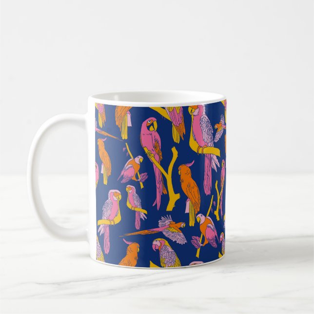 Jungle Chatter Coffee Mug (Left)