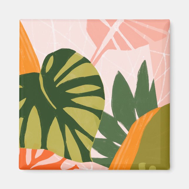 Jungle Collage I Magnet (Front)