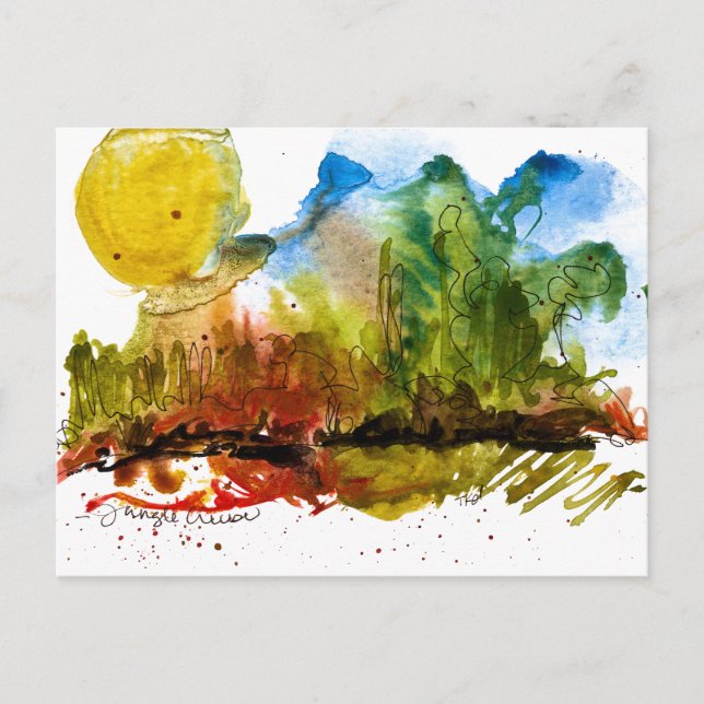 Jungle Cruise Postcard (Front)