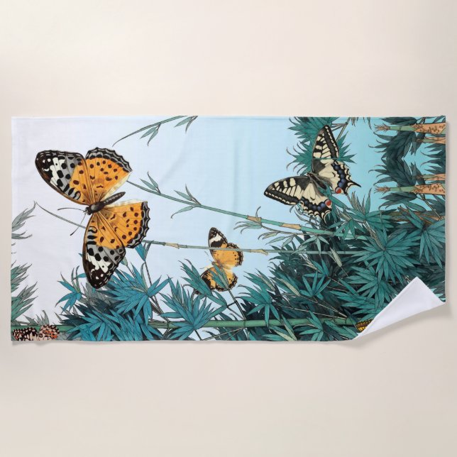 Jungle Entry Beach Towel (Front)