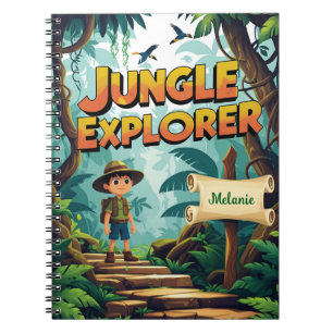 Jungle Explorer – Personalised Adventure Notebook