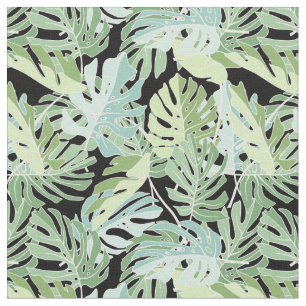 Jungle Floral Pattern Fabric
