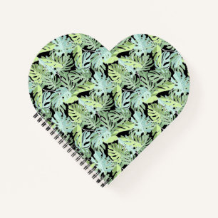 Jungle Floral Pattern Notebook