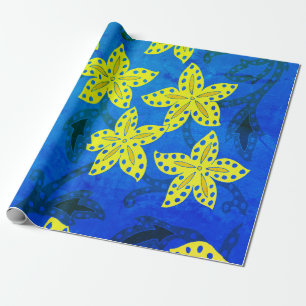 Jungle Floral Wrapping Paper