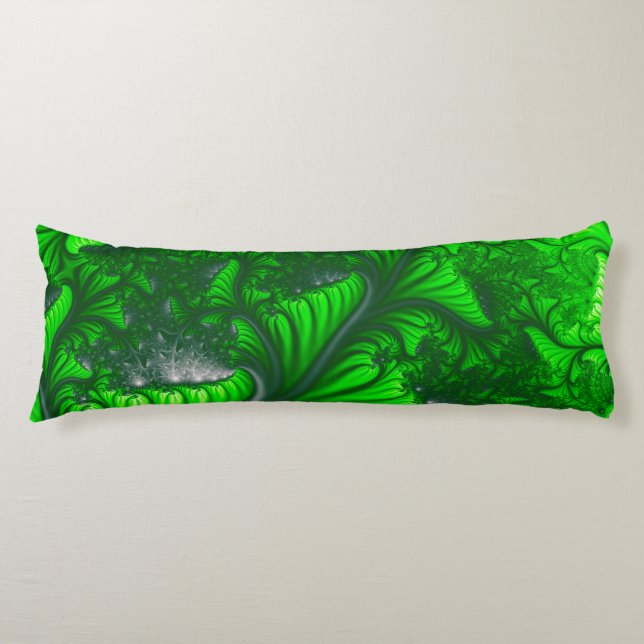 Jungle fractal body cushion (Front)