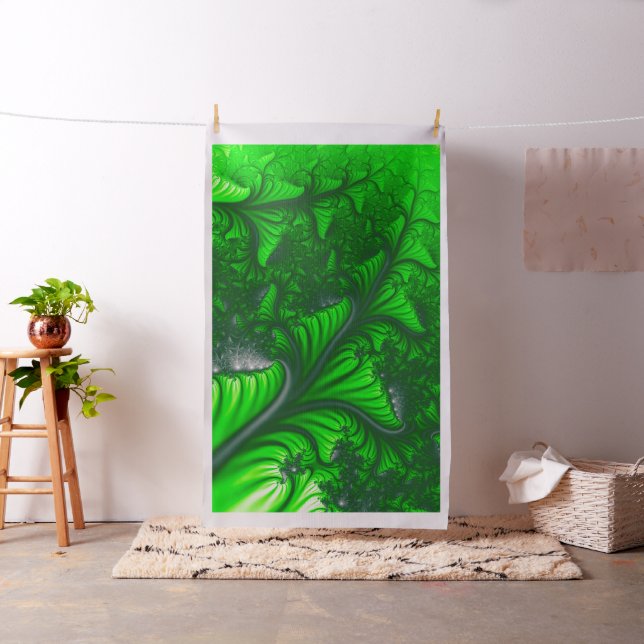 Jungle fractal fabric (In Situ)