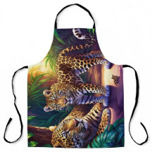 Jungle Friends All-Over Print Apron