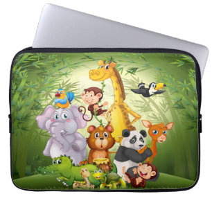 Jungle Friends Laptop Sleeve