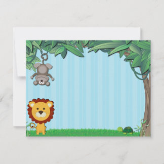 Jungle Friends Note Cards