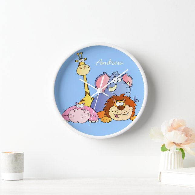 Jungle Friends Wall Clock (Home)