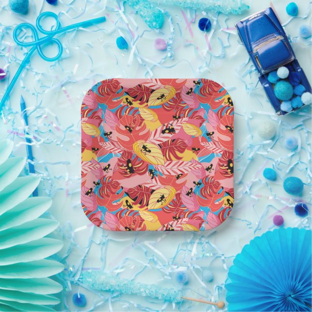 Jungle Frogs Paper Plate (Party)