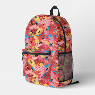 Jungle Frogs Printed Backpack