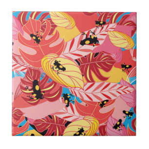 Jungle Frogs Tile