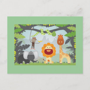 Jungle Fun Postcard