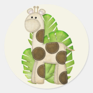 Jungle Giraffe Stickers