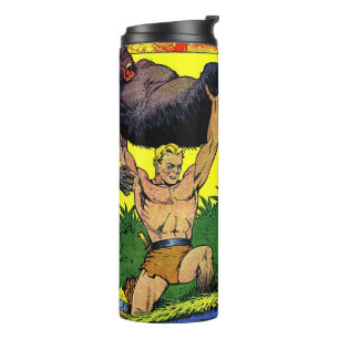 Jungle Gorilla's Lair Vintage Comics Thermal Tumbler