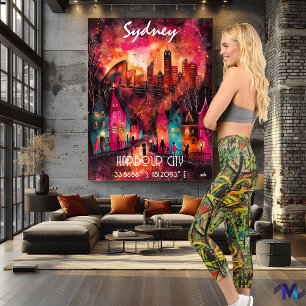 Jungle Graffiti Leggings - Bold and Energetic