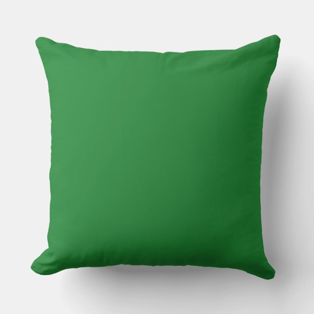 Jungle Green Outdoor Pillow (Front)