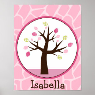 Jungle Jill /Tree Personalised Art Poster