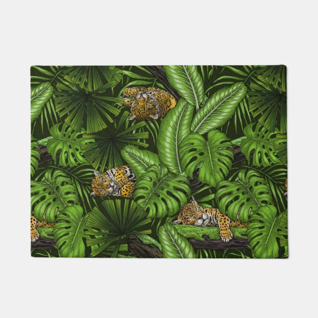 Jungle kitties doormat (Front)