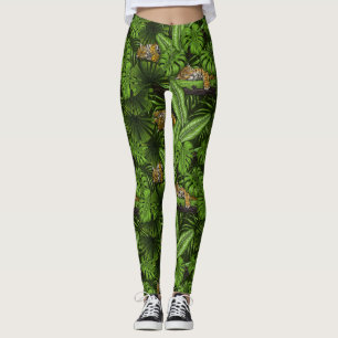 Jungle kitties leggings