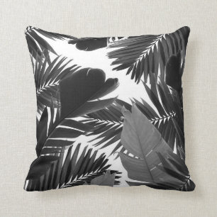 Jungle Leaves Finesse #6 #tropical #decor #art Cushion